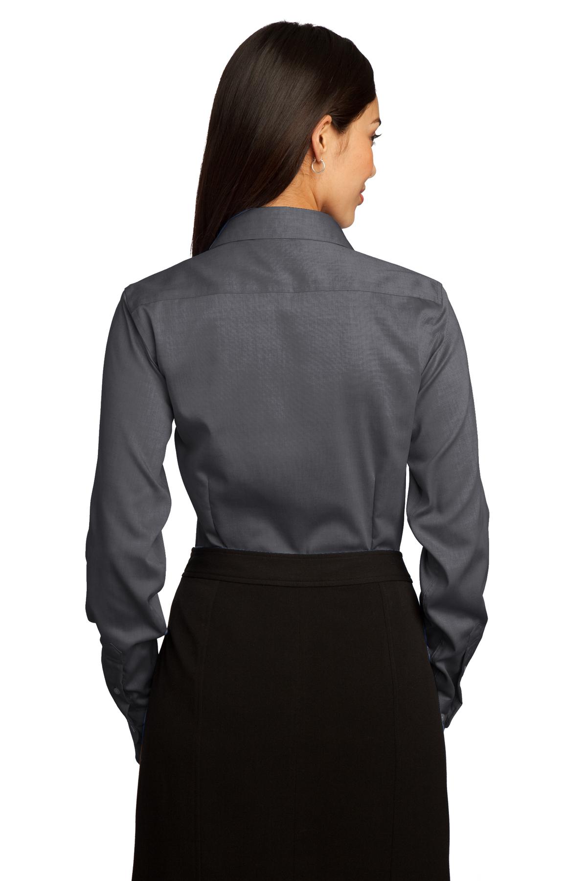 Red House Women's Non-Iron Pinpoint Oxford Shirt. RH25 Corporate Apparel Shirts & Tops