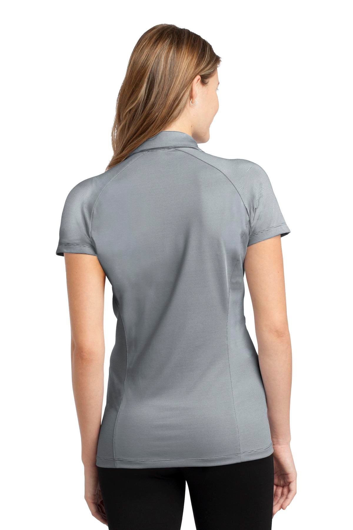 Port Authority Ladies Fine Stripe Performance Polo. L558