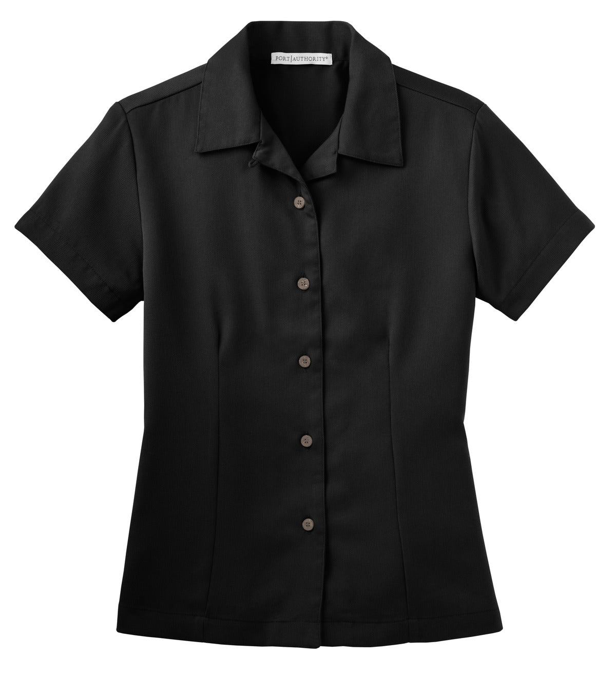 Port Authority Ladies Easy Care Camp Shirt. L535 Womens Apparel Shirts & Tops
