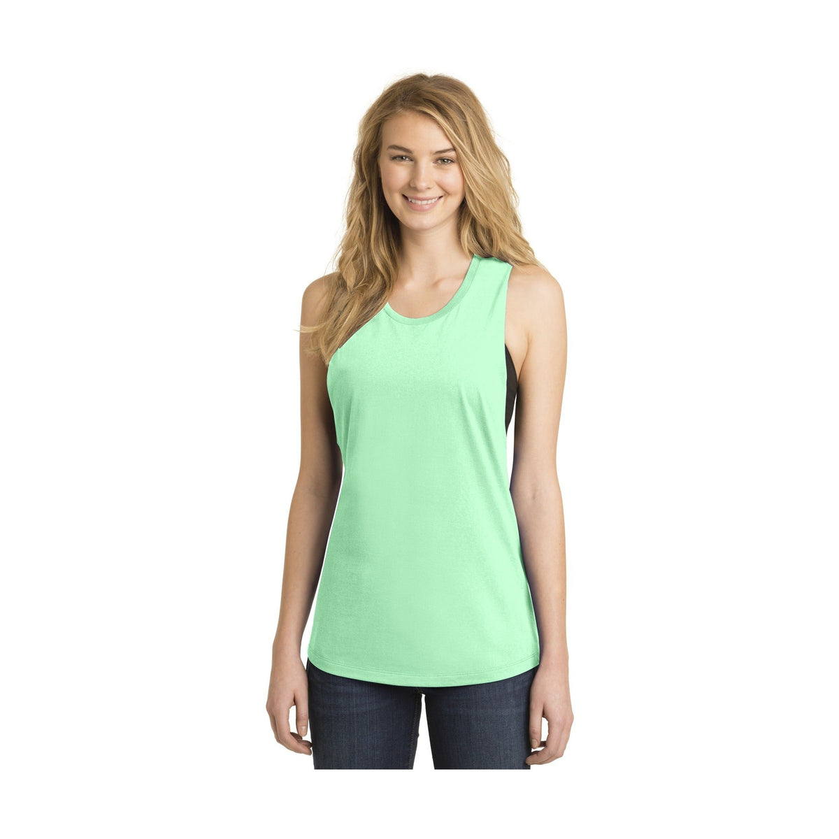 District Women's Fitted V.I.T. Festival Tank. DT6301