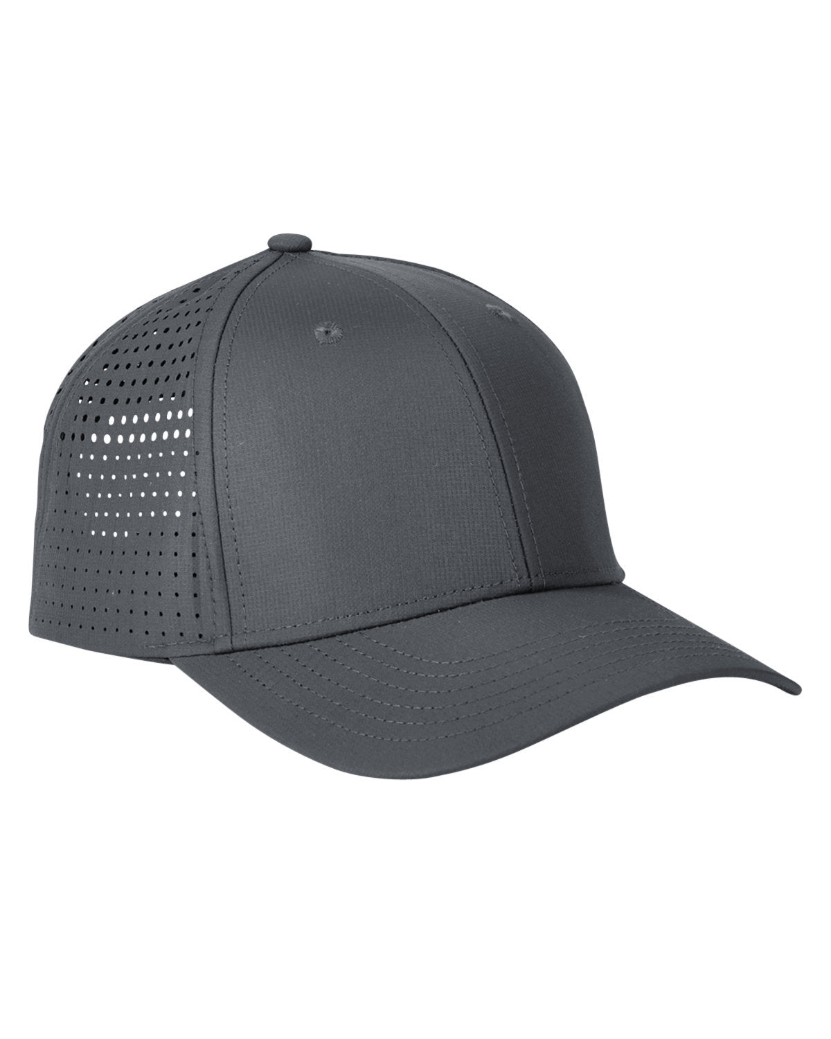 Big Accessories Performance Perforated Cap Unisex Accessories Hats & Caps