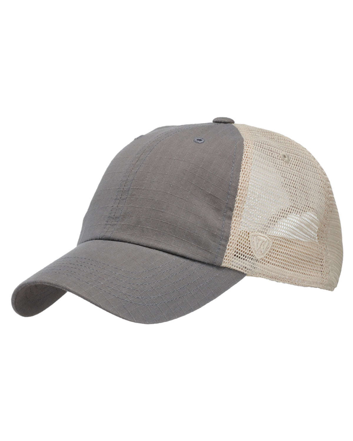 J. America Unisex Riptide Ripstop Trucker Hat TW5533-AB Unisex Accessories Hats & Caps