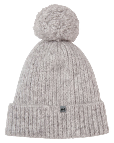 J. America Unisex Swap-a-Pom Knit Hat 5009JA-AB Unisex Accessories Hats & Caps