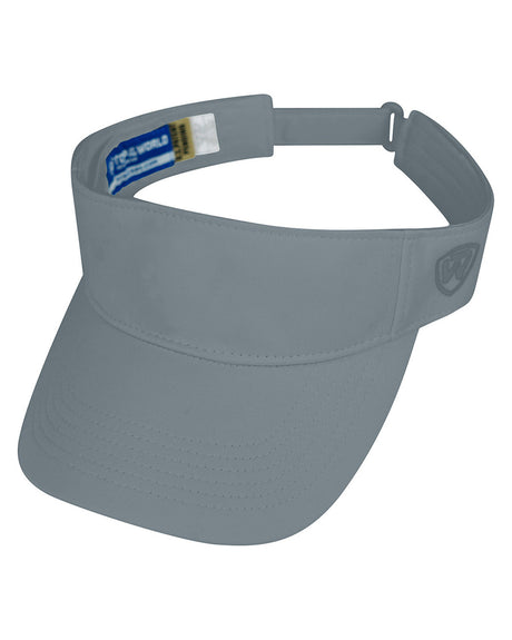 J. America Unisex Hawkeye Visor TW5514-AB Unisex Accessories Hats & Caps