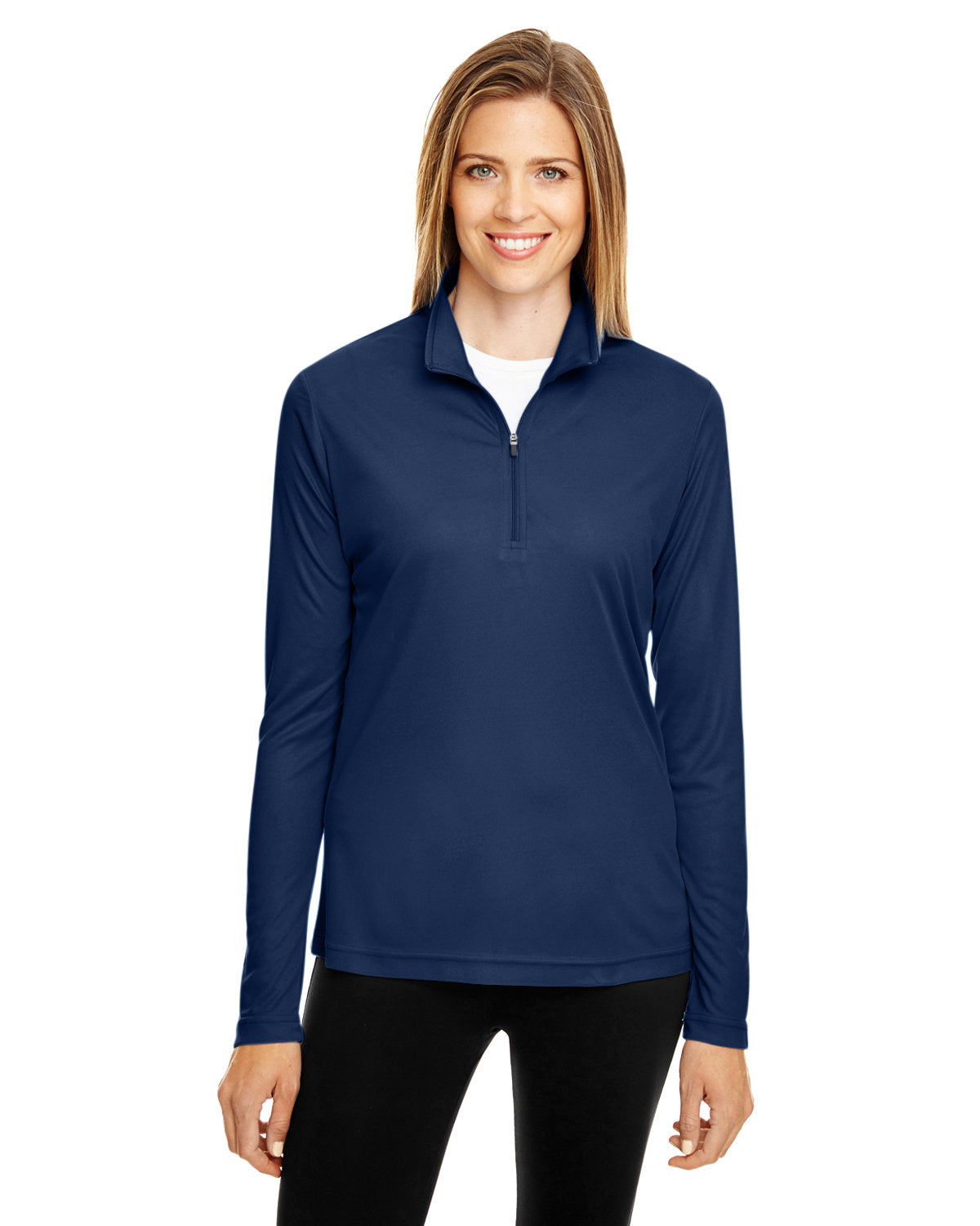 Team 365 Ladies' Zone Performance Quarter-Zip Womens Apparel Sweatshirts & Fleece