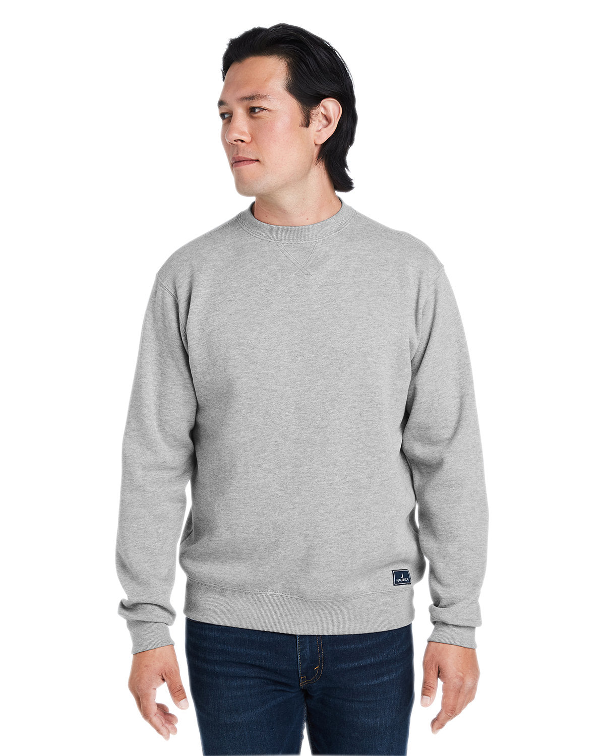 Nautica Unisex Anchor Crew Neck Sweatshirt Mens Apparel Sweatshirts & Fleece