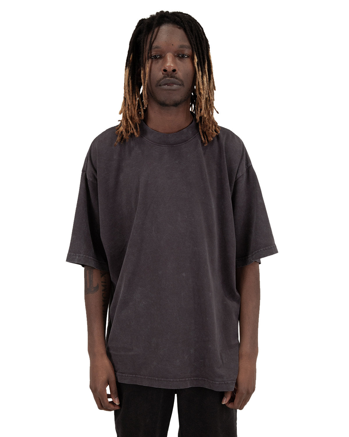 Shaka Wear Men's Garment Dyed Designer T-Shirt Mens Apparel Shirts & Tops