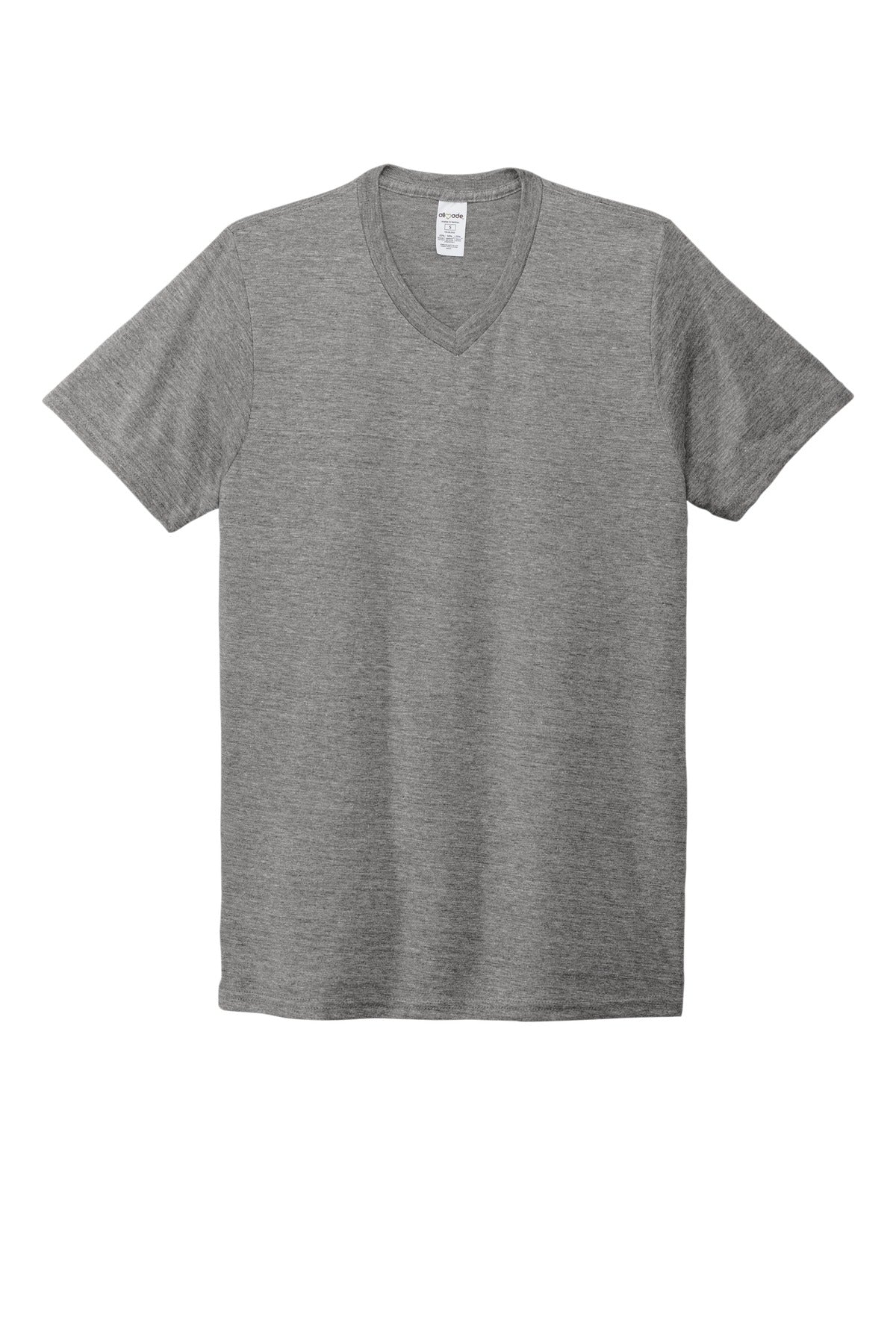 Allmade Mens Tri-Blend V-Neck Tee. AL2014 Mens Apparel Shirts & Tops