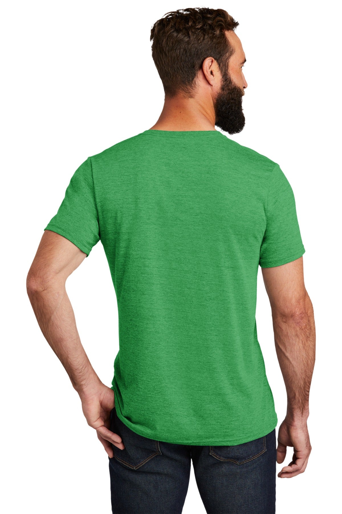 Allmade Mens Tri-Blend V-Neck Tee. AL2014 Mens Apparel Shirts & Tops