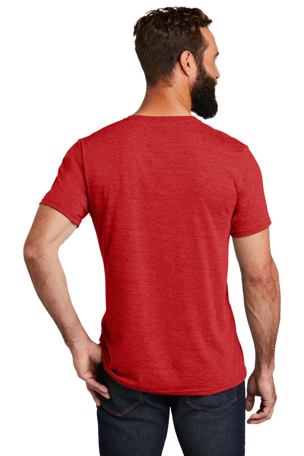 Allmade Mens Tri-Blend V-Neck Tee. AL2014 Mens Apparel Shirts & Tops