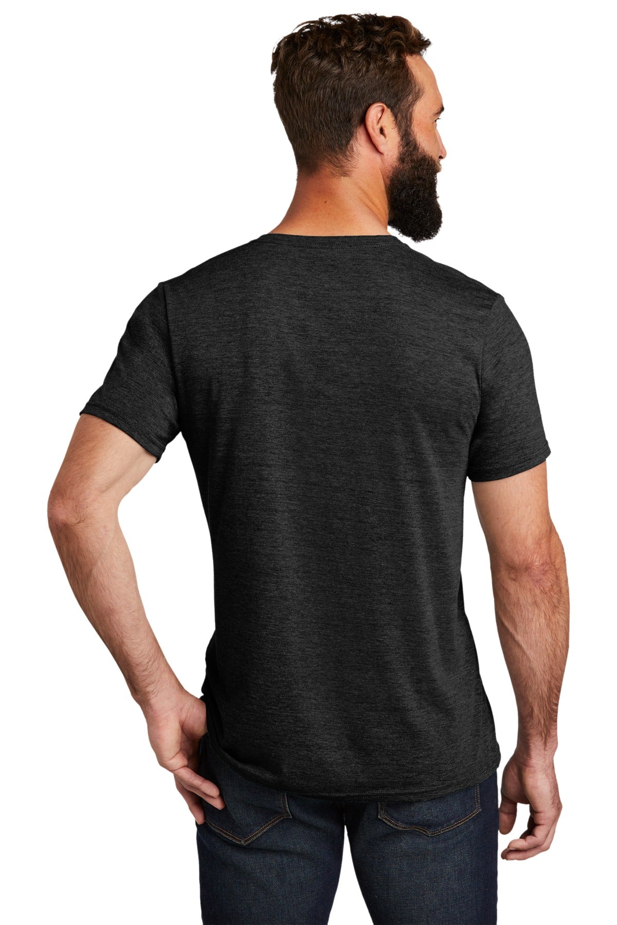 Allmade Mens Tri-Blend V-Neck Tee. AL2014 Mens Apparel Shirts & Tops