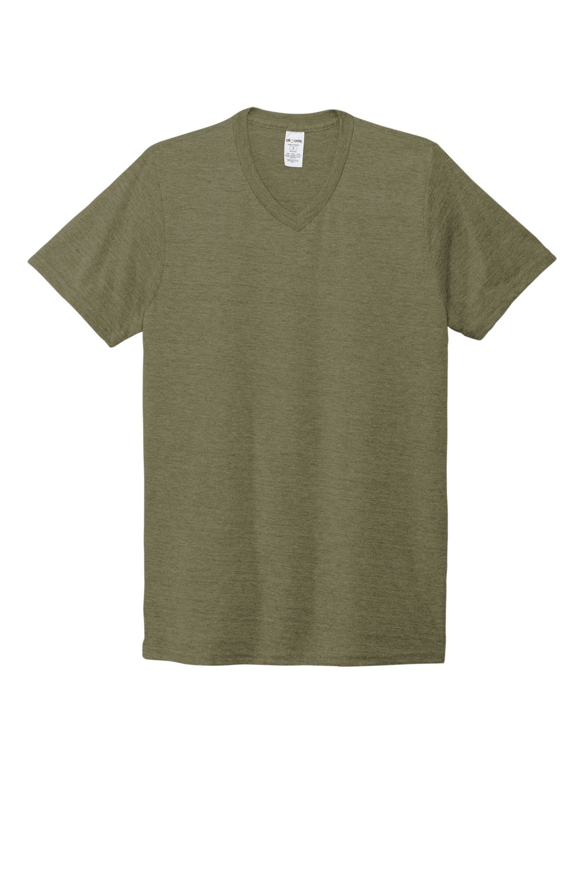 Allmade Mens Tri-Blend V-Neck Tee. AL2014 Mens Apparel Shirts & Tops