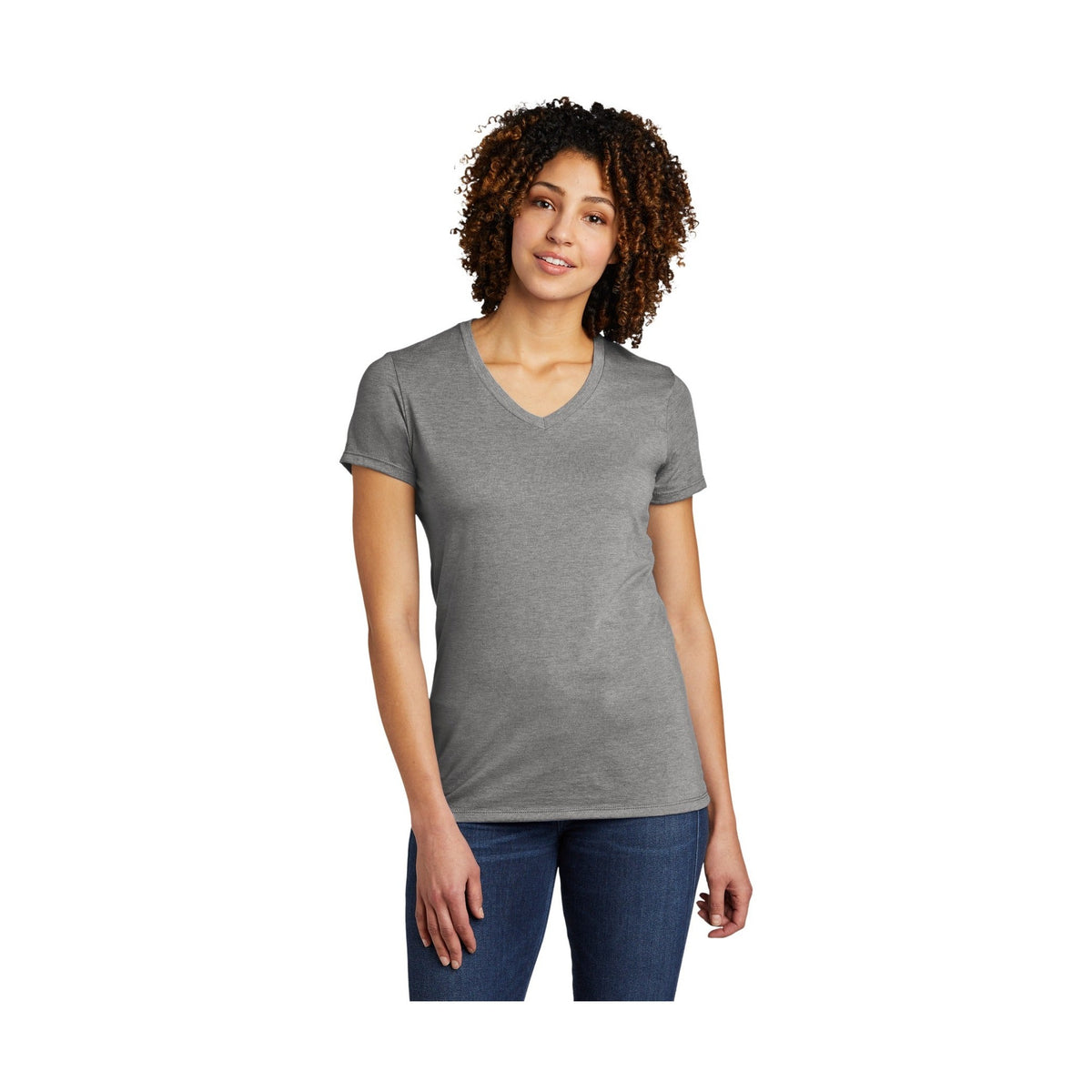 AllMade Women's Tri-Blend V-Neck Tee AL2018