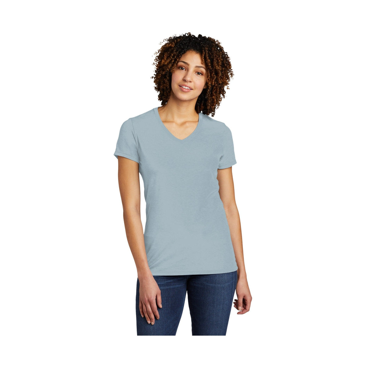 AllMade Women's Tri-Blend V-Neck Tee AL2018