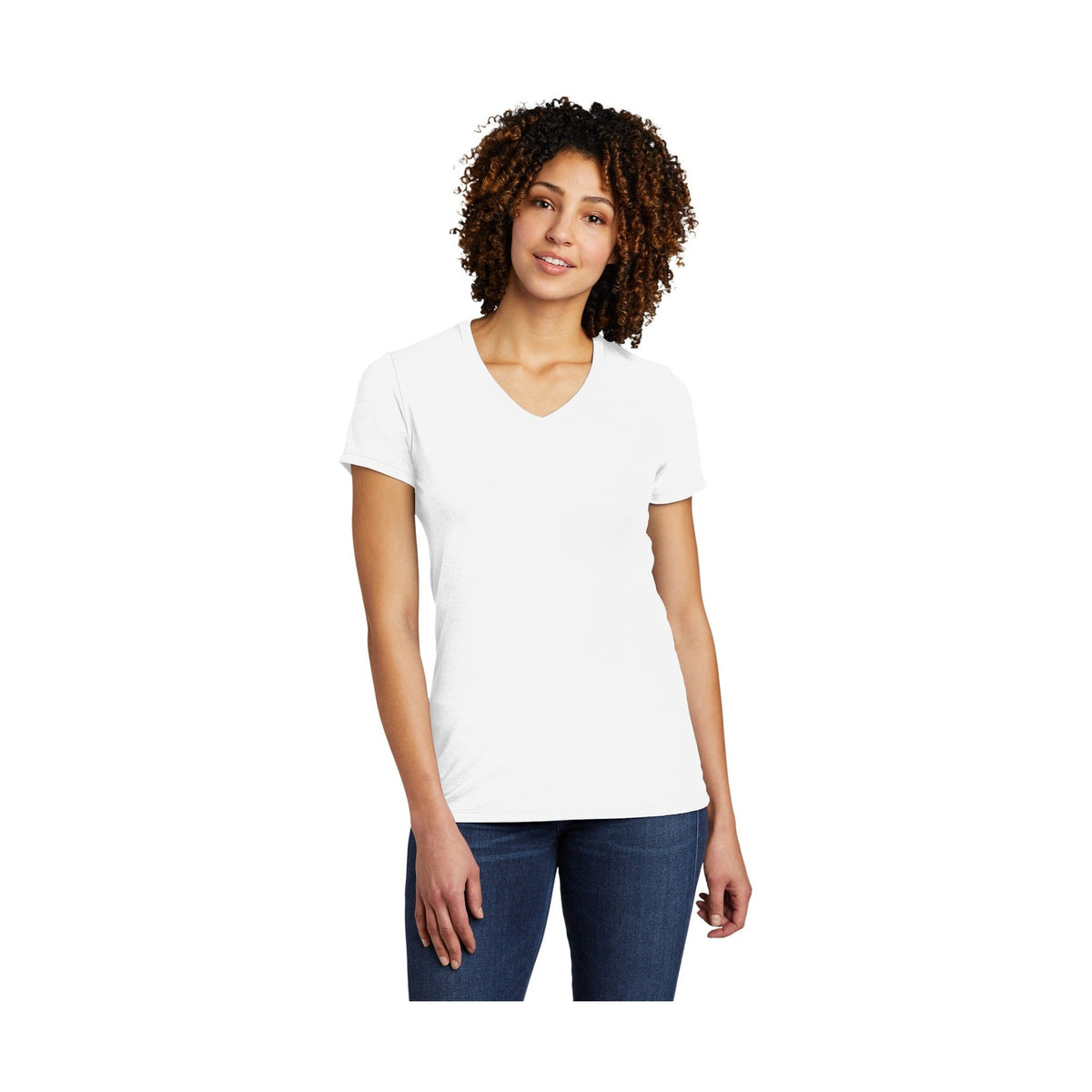 AllMade Women's Tri-Blend V-Neck Tee AL2018