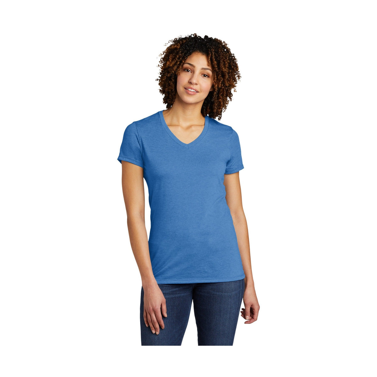 AllMade Women's Tri-Blend V-Neck Tee AL2018