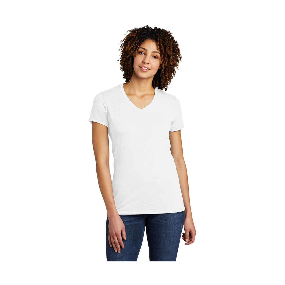 AllMade Women's Tri-Blend V-Neck Tee AL2018