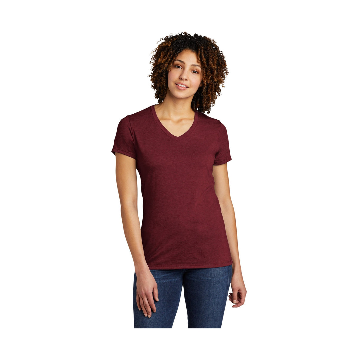 AllMade Women's Tri-Blend V-Neck Tee AL2018