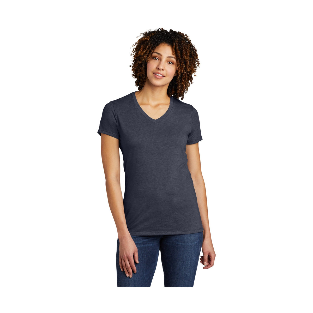 AllMade Women's Tri-Blend V-Neck Tee AL2018