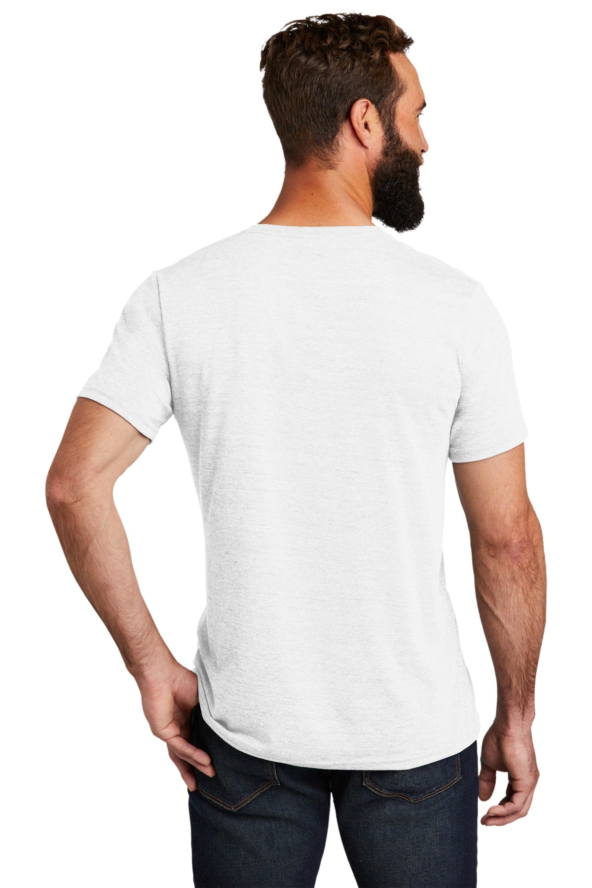 Allmade Mens Tri-Blend V-Neck Tee. AL2014 Mens Apparel Shirts & Tops