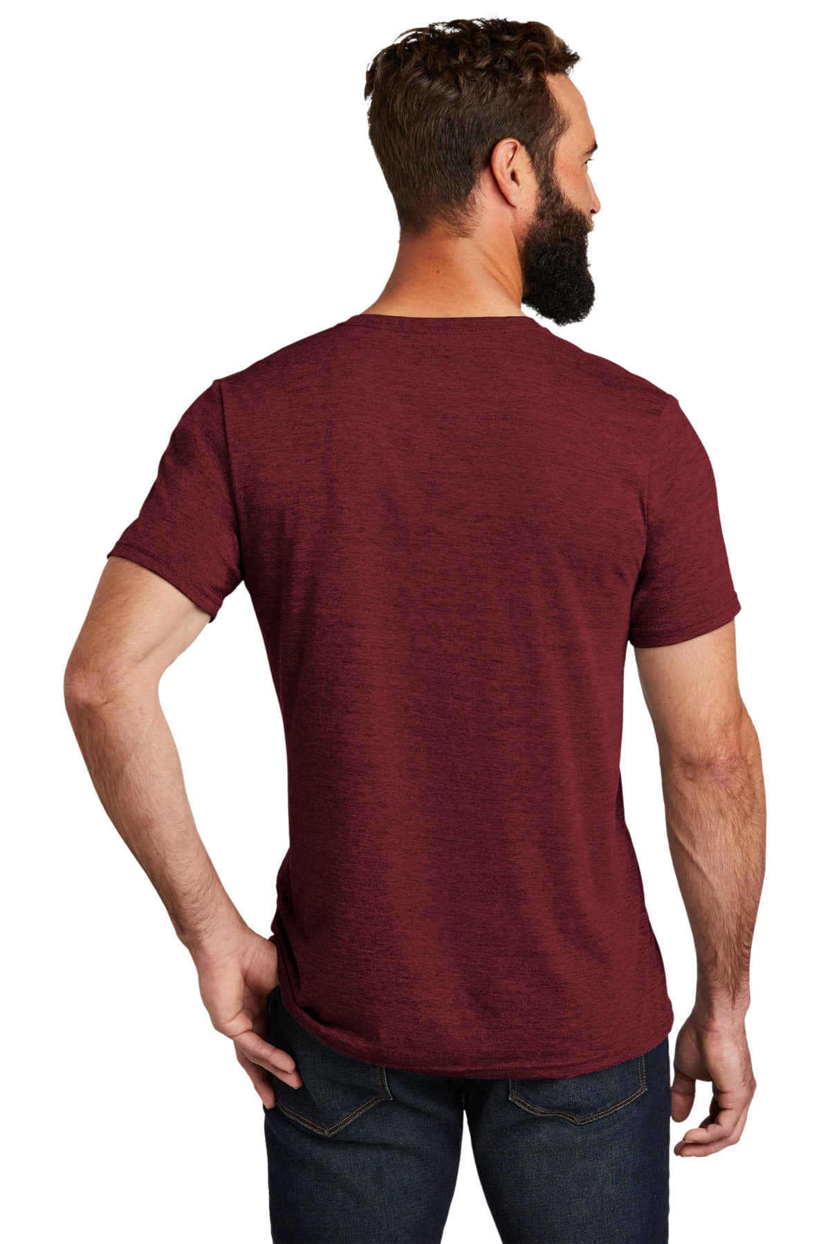 Allmade Mens Tri-Blend V-Neck Tee. AL2014 Mens Apparel Shirts & Tops