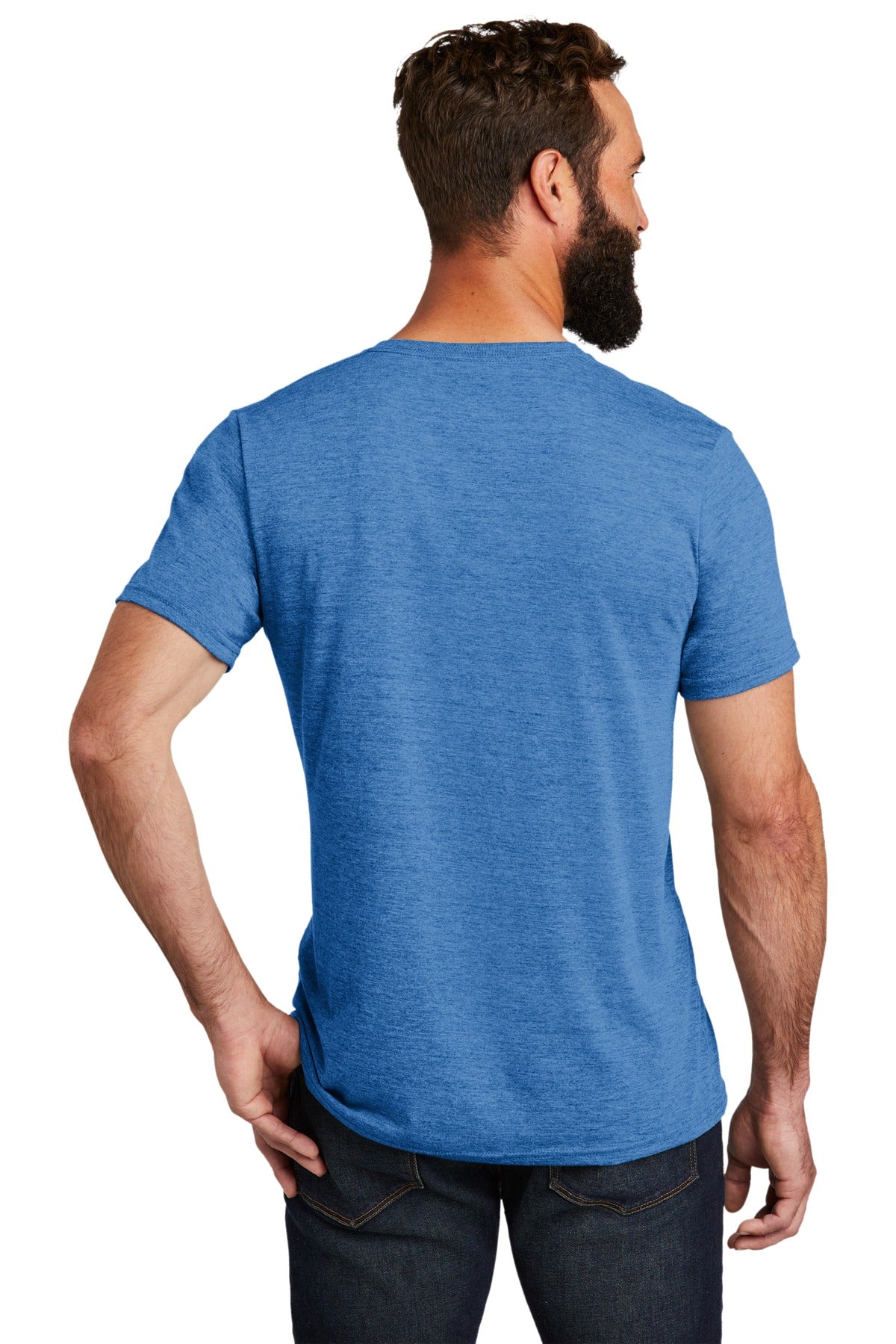 Allmade Mens Tri-Blend V-Neck Tee. AL2014 Mens Apparel Shirts & Tops
