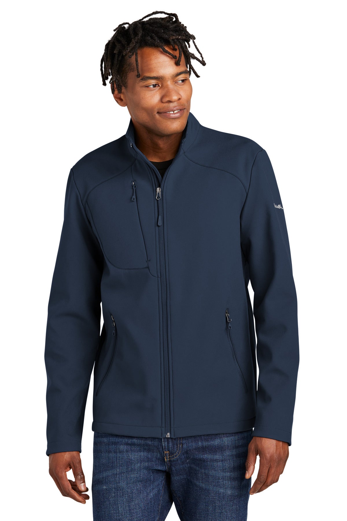 Eddie Bauer Men's Stretch Soft Shell Jacket. EB544 Corporate Apparel Jackets & Vests