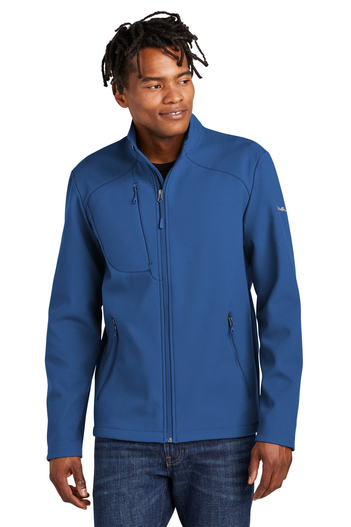 Eddie Bauer Men's Stretch Soft Shell Jacket. EB544 Corporate Apparel Jackets & Vests