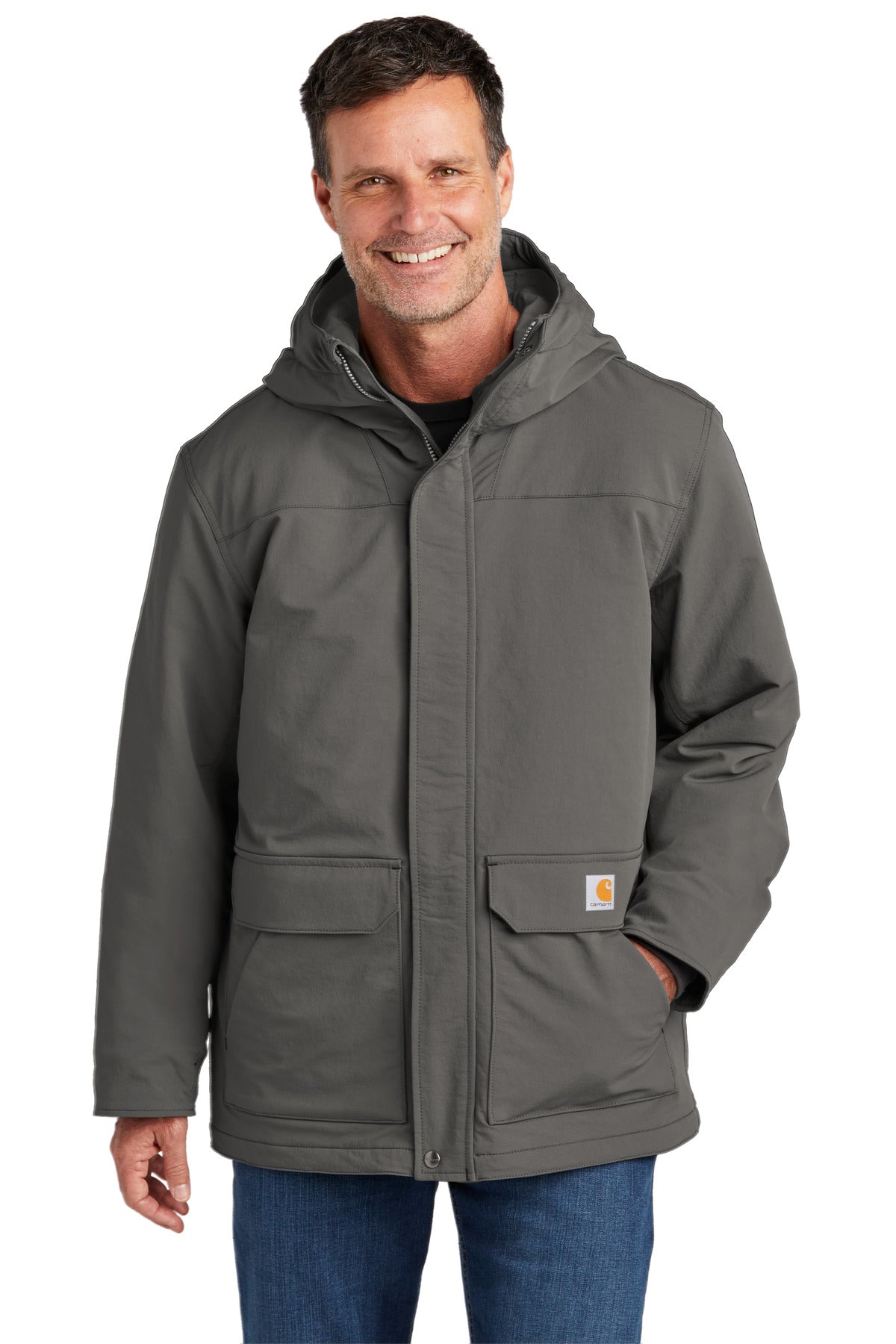 Carhartt Men's Super Dux Insulated Hooded Coat CT105533 Corporate Apparel Jackets & Vests