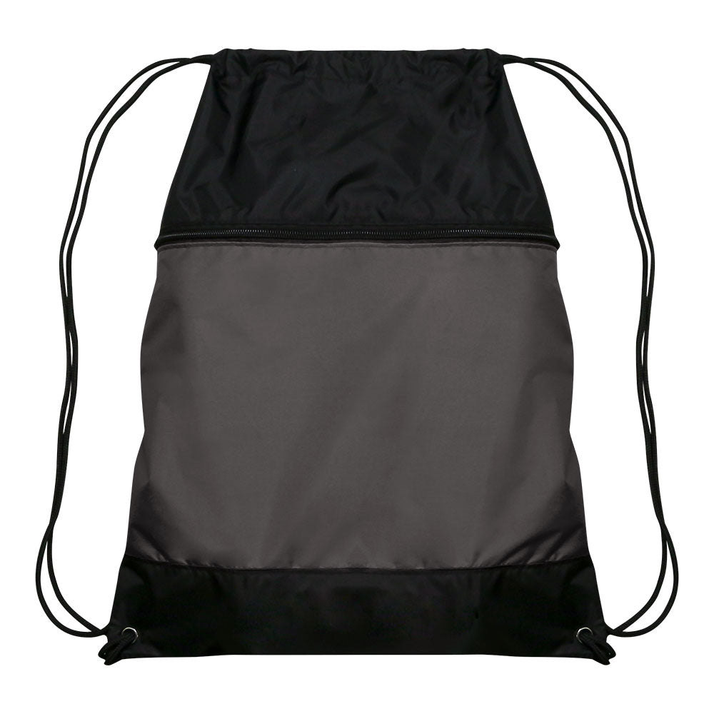 Champro Drawstring Bag w/Zipper Pocket-1