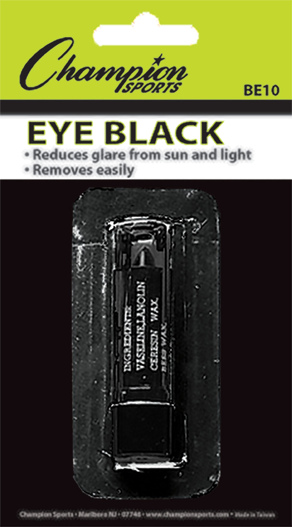 Champion Sports Eye Black Football Accessories & Bags All