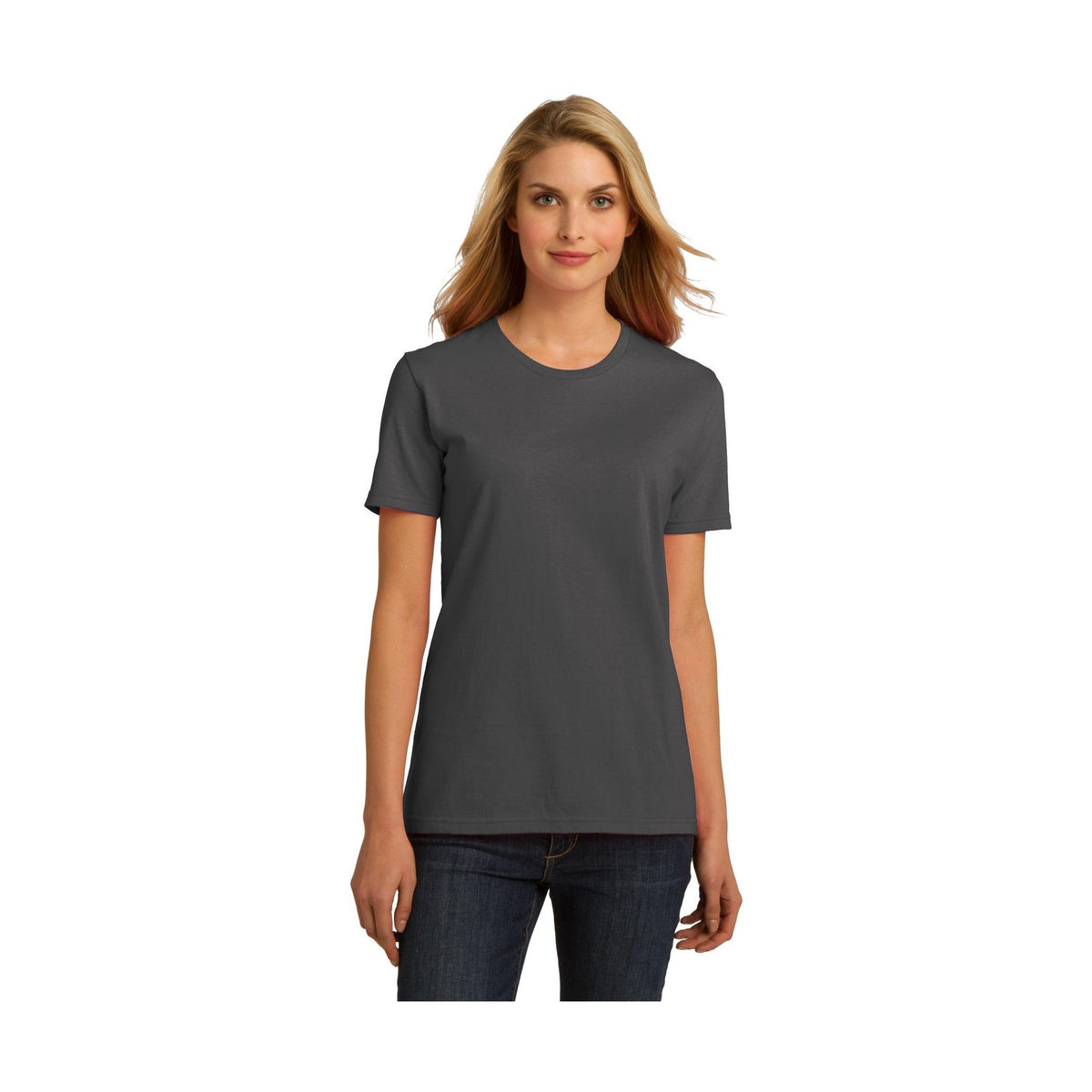 Port & Co Women's Essential 100% Organic Ring Spun Cotton T-Shirt