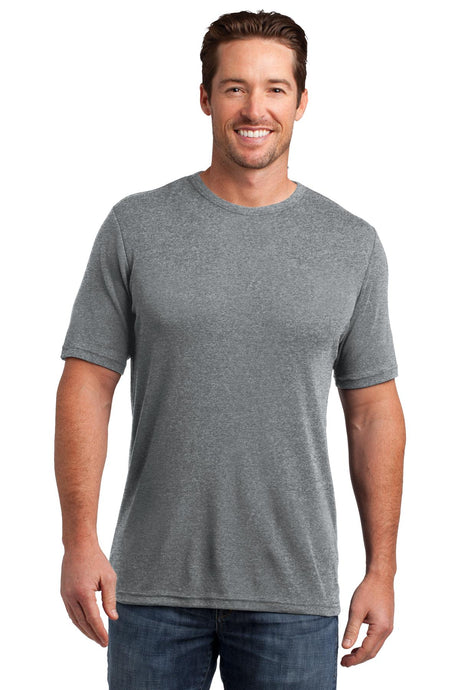 District Made Men's Mini Rib Crew Tee. DM300 Mens Apparel Shirts & Tops