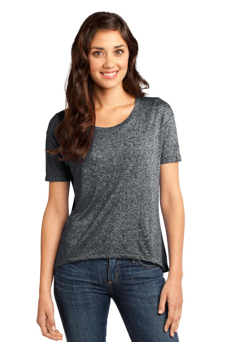 District Juniors Microburn Hi/Lo Tee. DT260 Youth Apparel Shirts & Tops