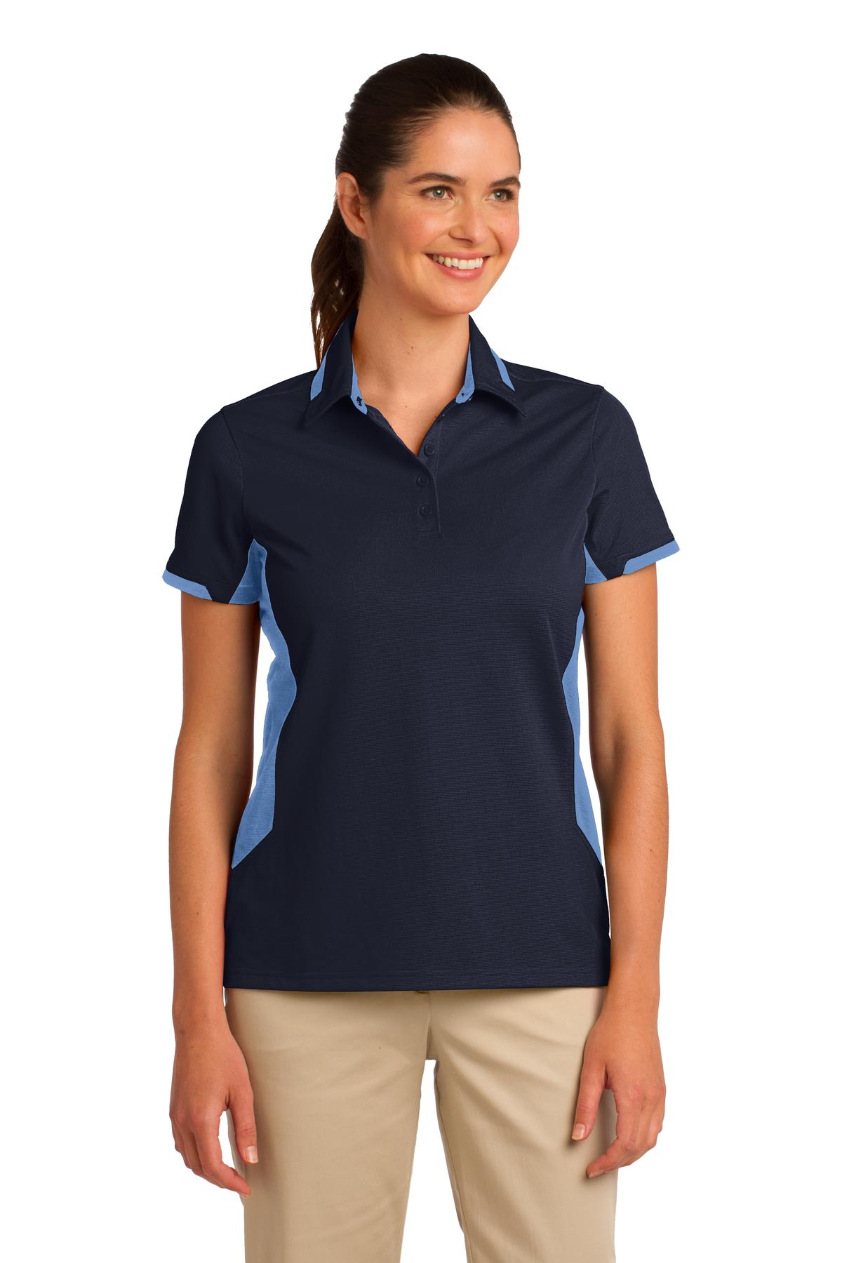 Port Authority Women's Dry Zone Colorblock Ottoman Polo
