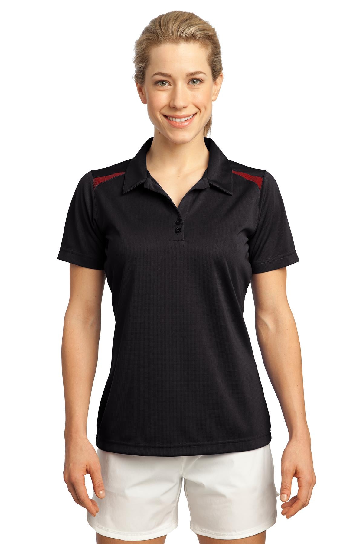 Sport-Tek ® Women's Vector Sport-Wick ® Polo