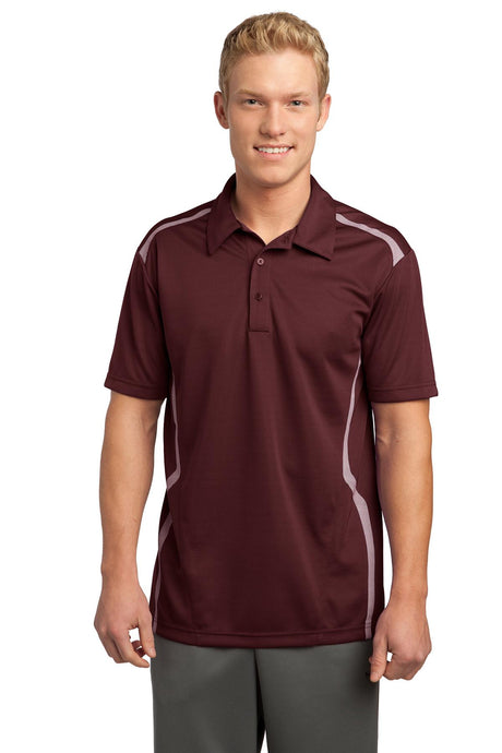 Sport-Tek Men's Vector Sport-Wick Polo. ST670 Mens Apparel Shirts & Tops