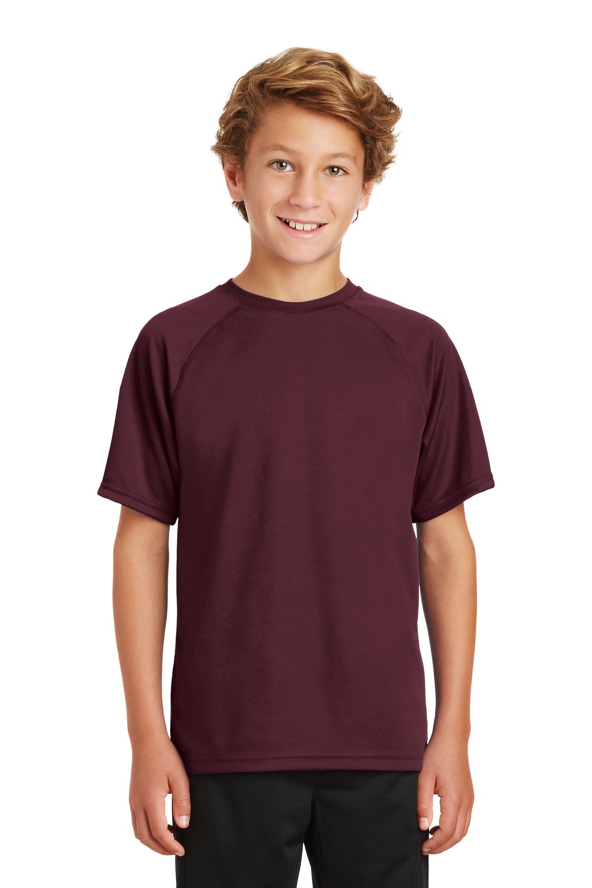Sport-Tek Youth Dry Zone Raglan T-Shirt. Y473 Youth Apparel Shirts & Tops