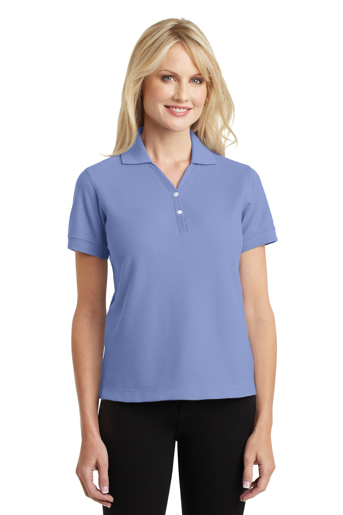 Port Authority Ladies 100% Pima Cotton Polo.  L448