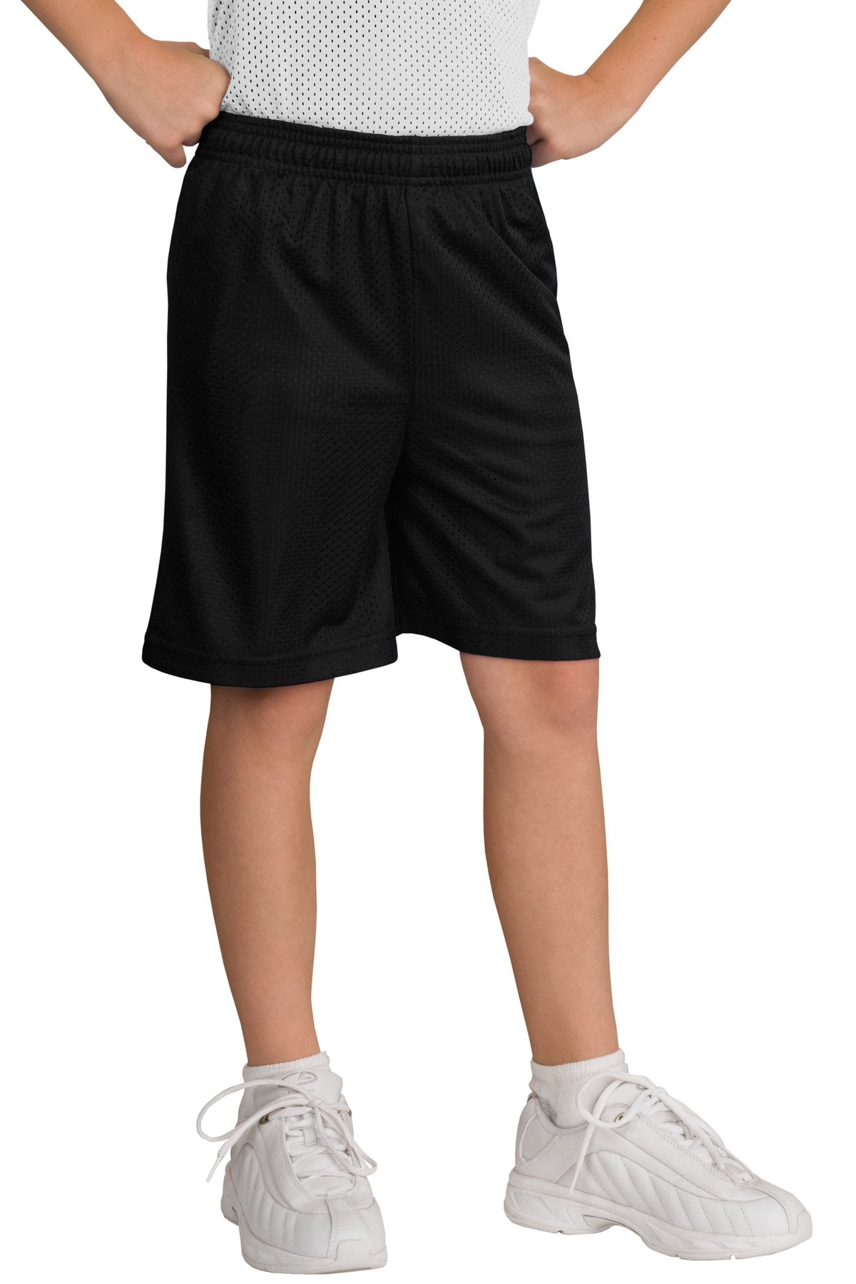 Sport-Tek Youth Mesh Short. YT510 Youth Apparel Pants & Shorts