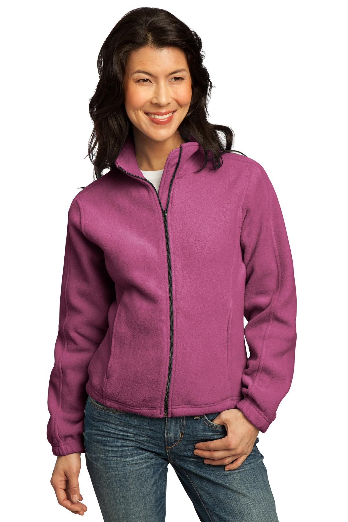 Port Authority Ladies R-Tek Fleece Full-Zip Jacket. LP77 Womens Apparel Sweatshirts & Fleece