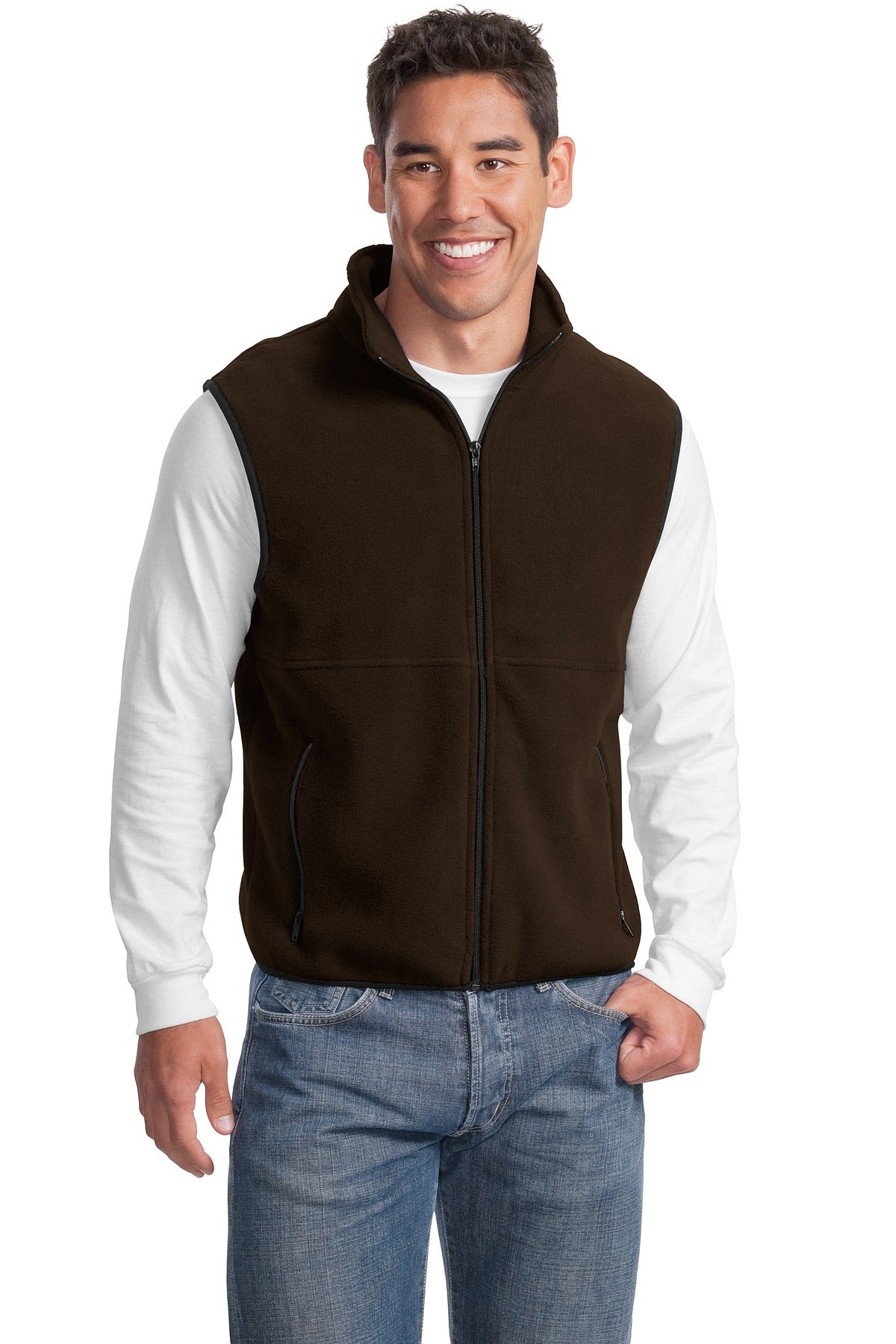 Port Authority Men's R-Tek Fleece Vest. JP79 Mens Apparel Jackets & Vests