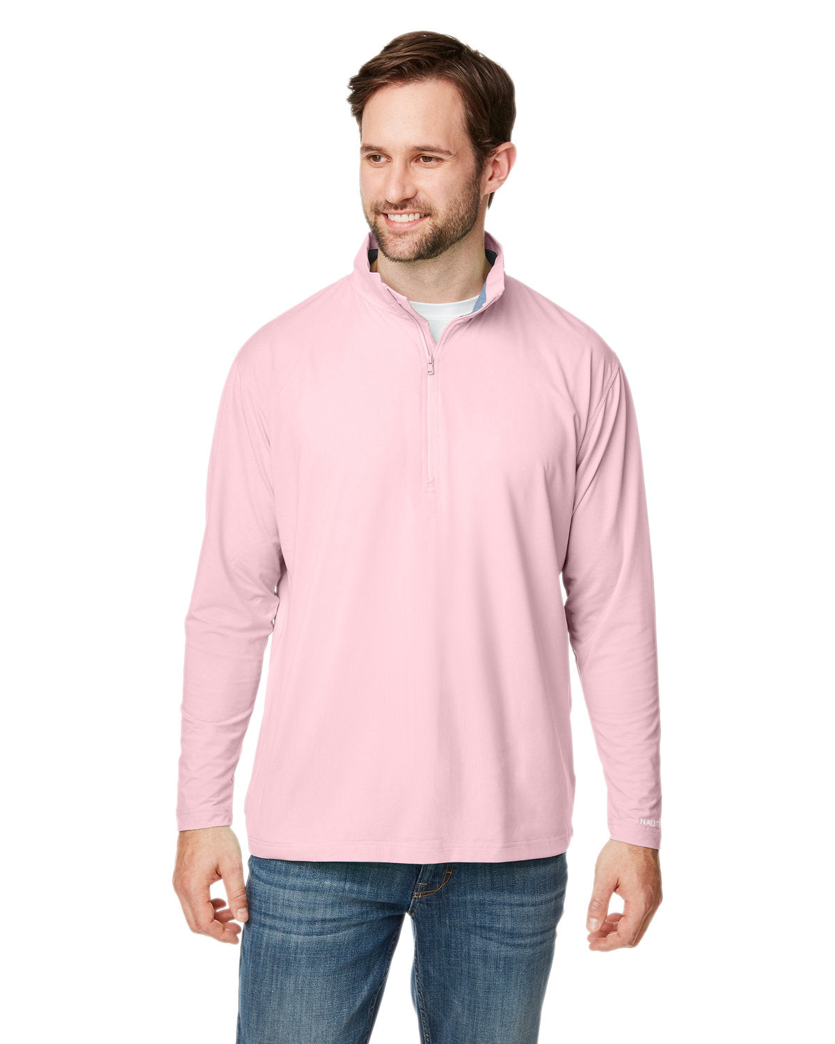 Nautica Men's Saltwater Quarter-Zip Pullover-1