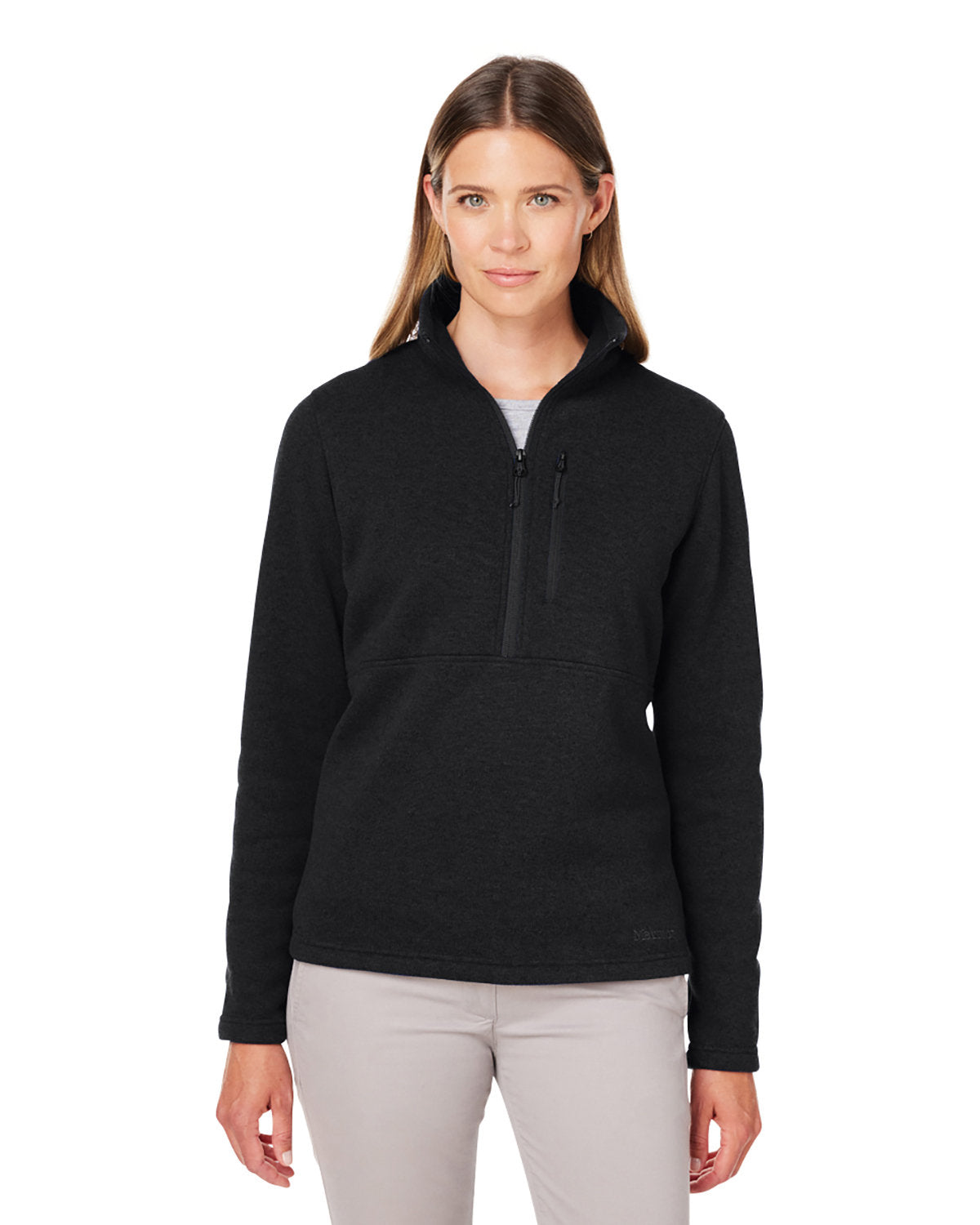 Marmot Ladies' Dropline Half-Zip Sweater Fleece Jacket Corporate Apparel Sweatshirts & Fleece