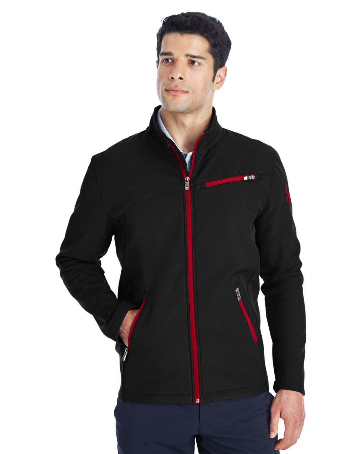 Spyder Men's Transport Soft Shell Jacket Mens Apparel Jackets & Vests