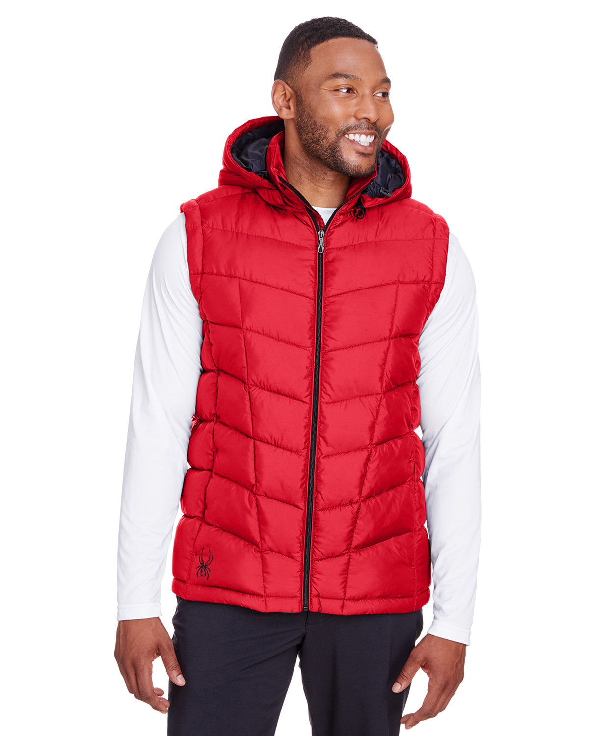 Spyder Men's Pelmo Puffer Vest Mens Apparel Jackets & Vests