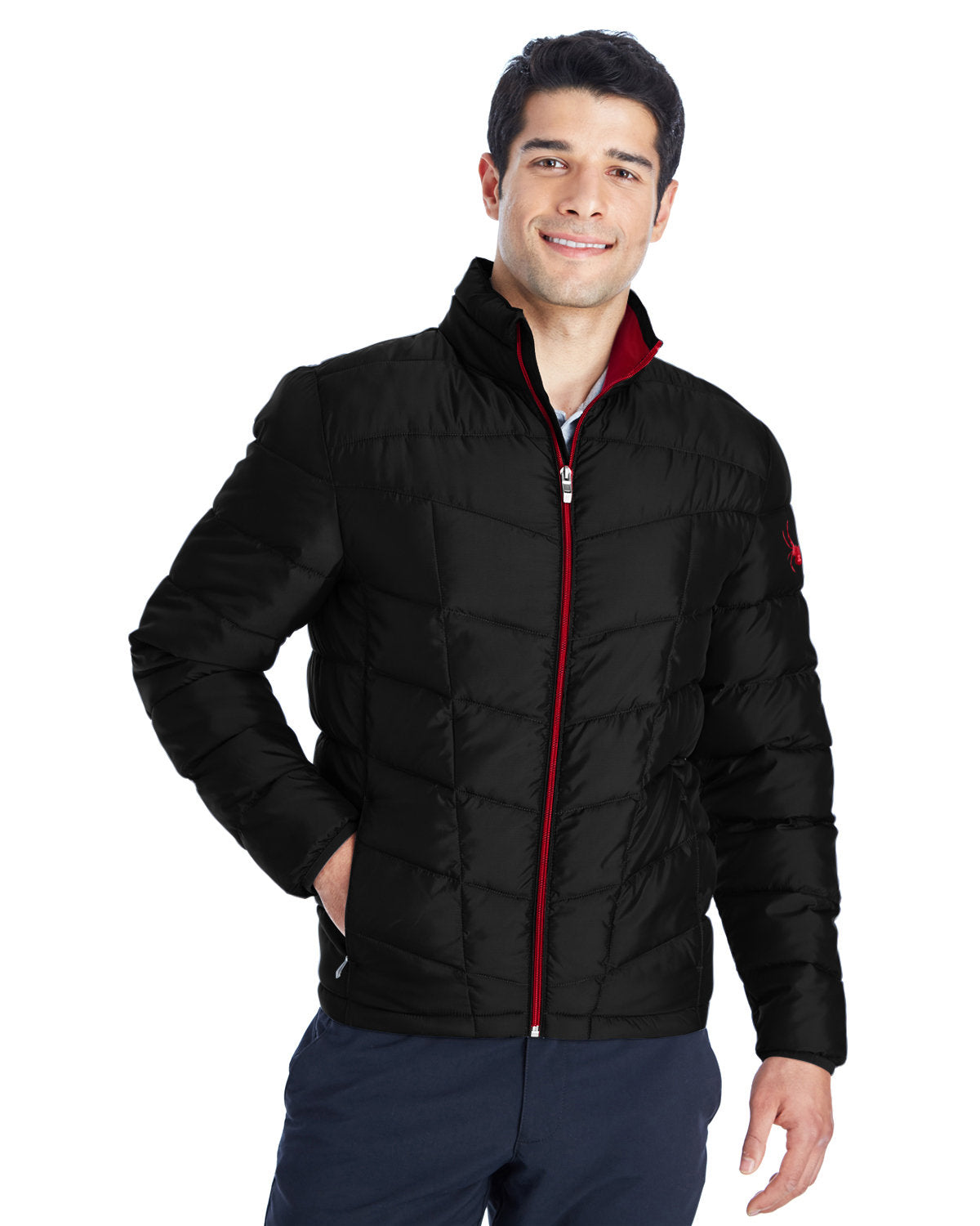 Spyder Men's Pelmo Insulated Puffer Jacket Mens Apparel Jackets & Vests