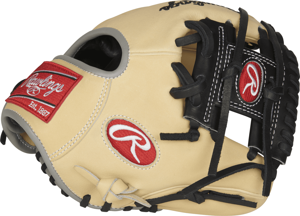 RAWLINGS 9.5-INCH INFIELD TRAINING GLOVE, HEART OF THE HIDE Baseball Gloves & Mitts All