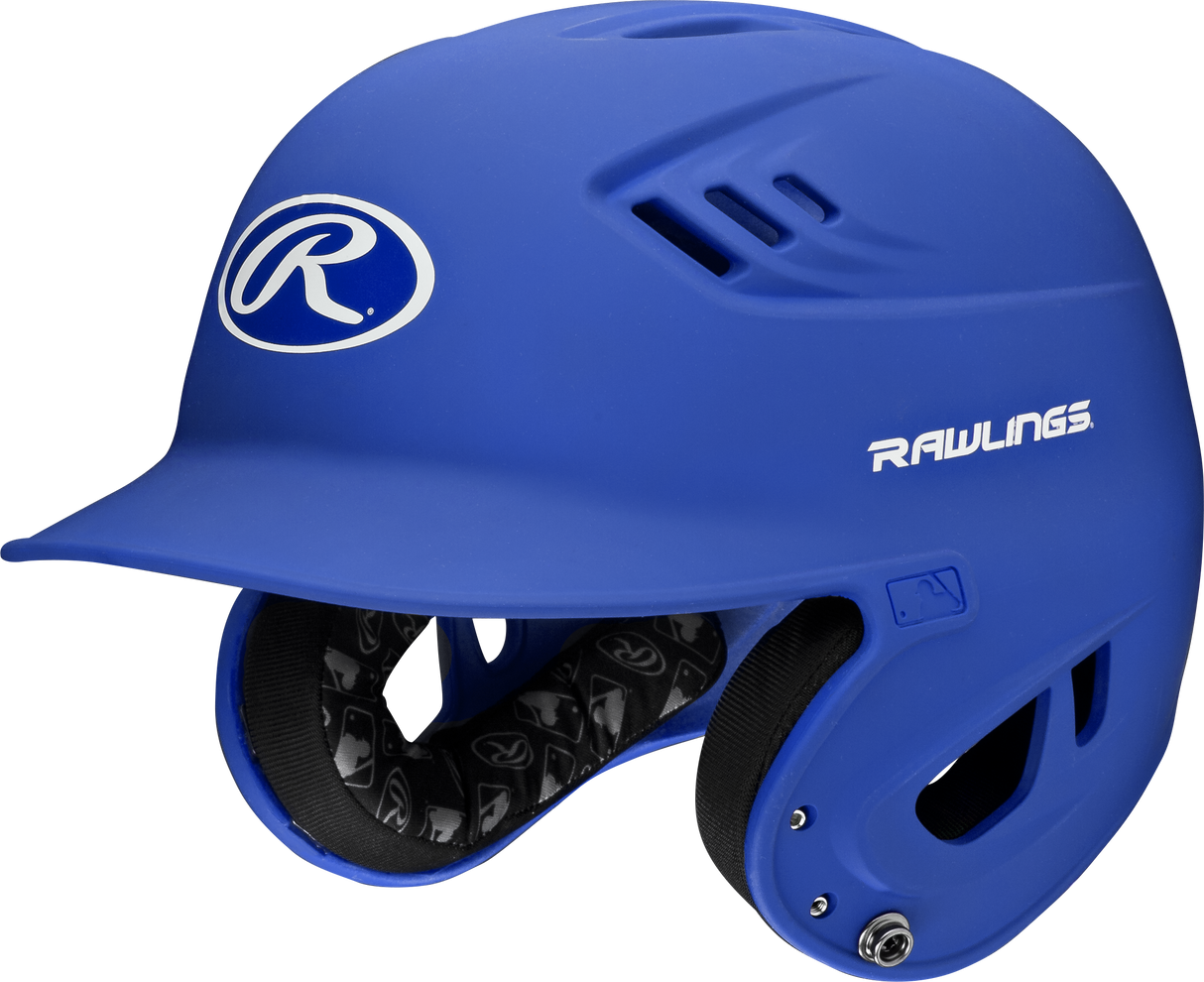 Rawlings Senior R16 1-Tone Baseball Helmet - Matte Baseball Batting Helmets All