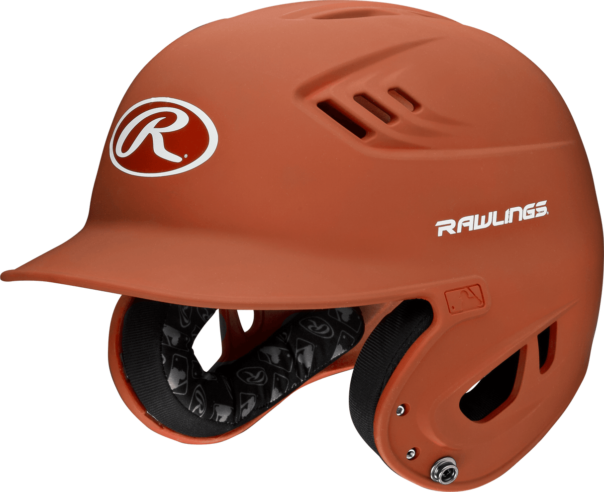 Rawlings Junior R16 1-Tone Baseball Helmet - Matte Baseball Batting Helmets All
